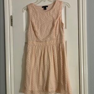 Charming Pink  Dot junior Dress